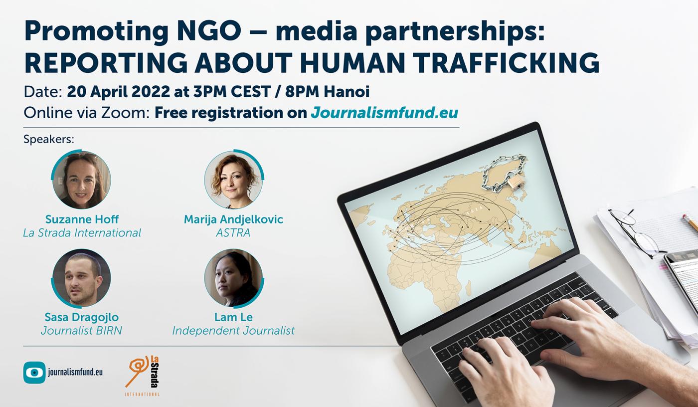 Promoting NGO – media partnerships: reporting about human trafficking