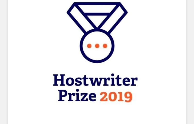 Hostwriter prize