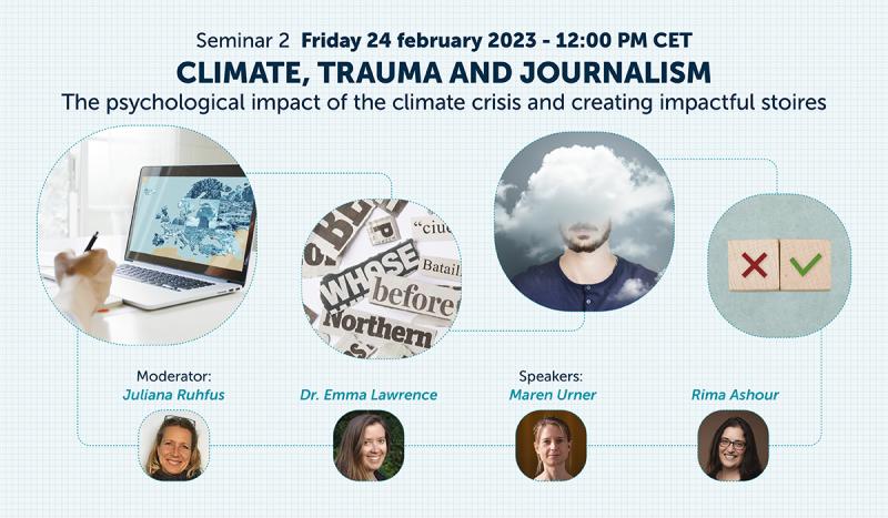 Webinar Climate, Trauma and Journalism