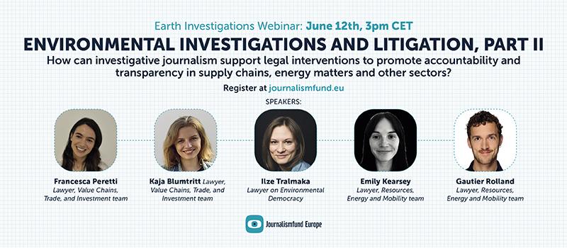 ClientEarth environmental litigation and journalism: how to create more impact