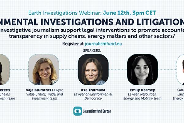 ClientEarth environmental litigation and journalism: how to create more impact